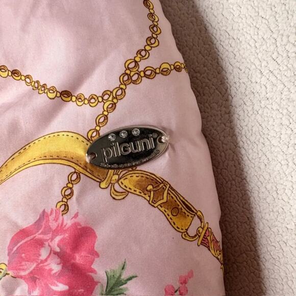 Pilguni Floral Chain Print Puffer Jacket (Toddler Girls 18–24 Months) - Picture 3 of 7